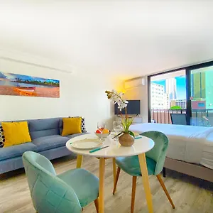 Apartment Cozy At Bamboo Close To Waikiki, Honolulu